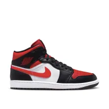 Air Jordan I Retro Mid Bred Toe de basket