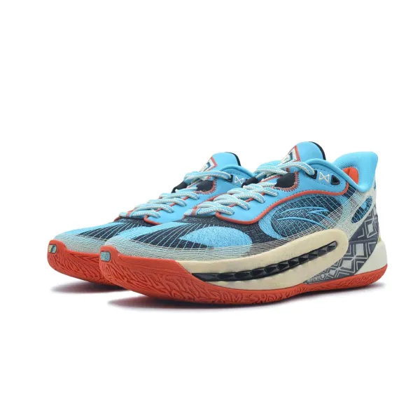 Zapatillas de basket Anta Shock Wave 6 PRO Thunderbird - foto lado