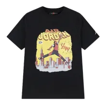 Camiseta manga corta Jordan Comic Junior en negro
