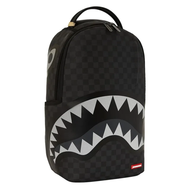 Sprayground Lights Out Sharks in Paris - Foto lateral mochila