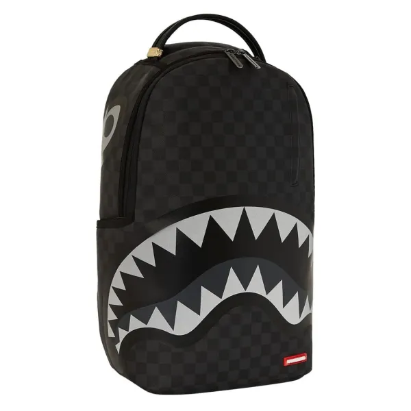 Sprayground Lights Out Sharks in Paris - Foto lateral mochila