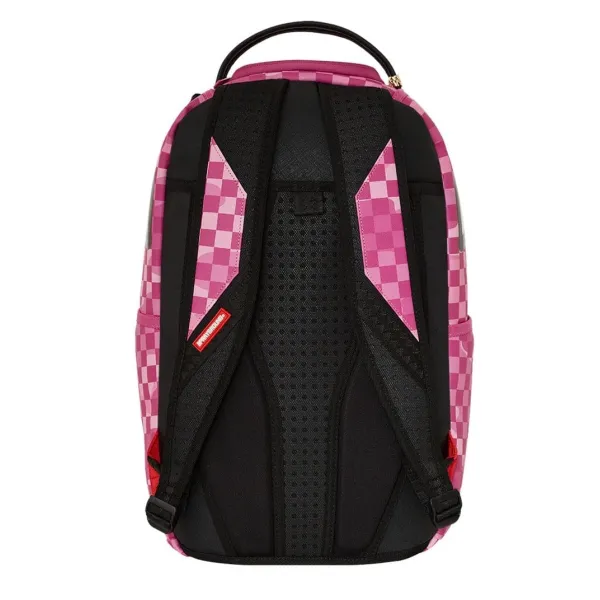 Sprayground Pink Camocheck - Foto parte trasera