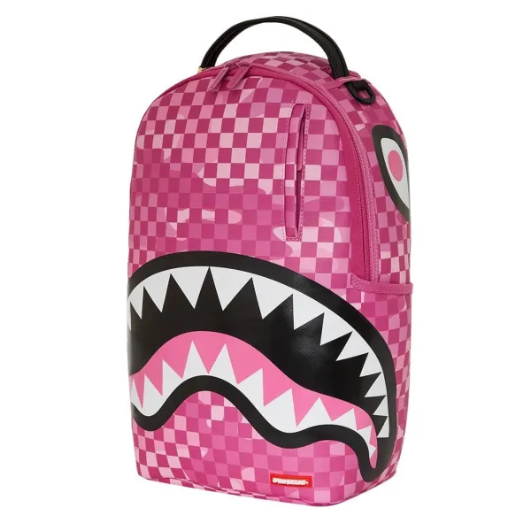 Sprayground Pink Camocheck - Foto lateral 2