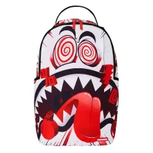 Sprayground WTF Shark en blanco y rojo - foto principal