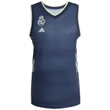 Camiseta Real Madrid baloncesto Adidas segunda equipación niños