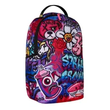 Sprayground Girly Graffiti Print mochila juvenil - foto lateral