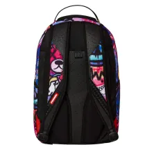Sprayground Girly Graffiti Print mochila juvenil - foto parte trasera