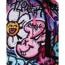 Sprayground Girly Graffiti Print mochila juvenil - foto detalle 1