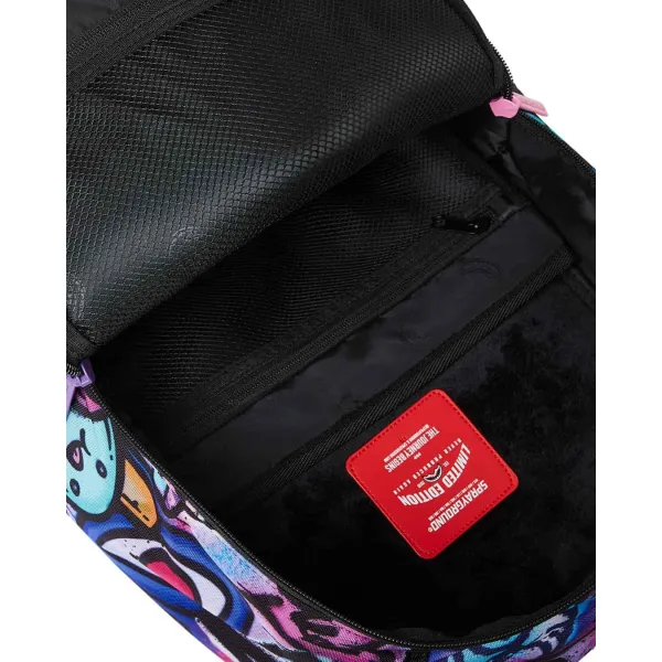 Sprayground Girly Graffiti Print mochila juvenil - foto interior