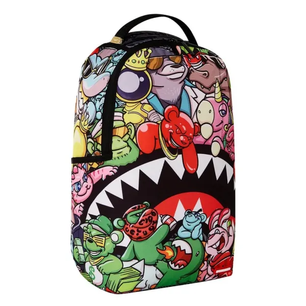 mochila Juvenil Sprayground Character Mash lateral