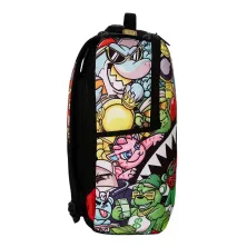 mochila Juvenil Sprayground Character Mash de lado