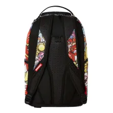 mochila Juvenil Sprayground Character Mash parte posterior