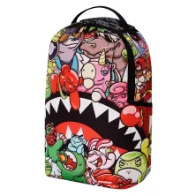 mochila Juvenil Sprayground Character Mash lateral 2