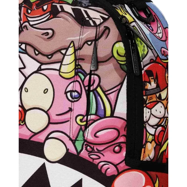 mochila Juvenil Sprayground Character Mash detalle 1