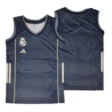 Camiseta Real Madrid baloncesto Adidas segunda equipación niños, principal