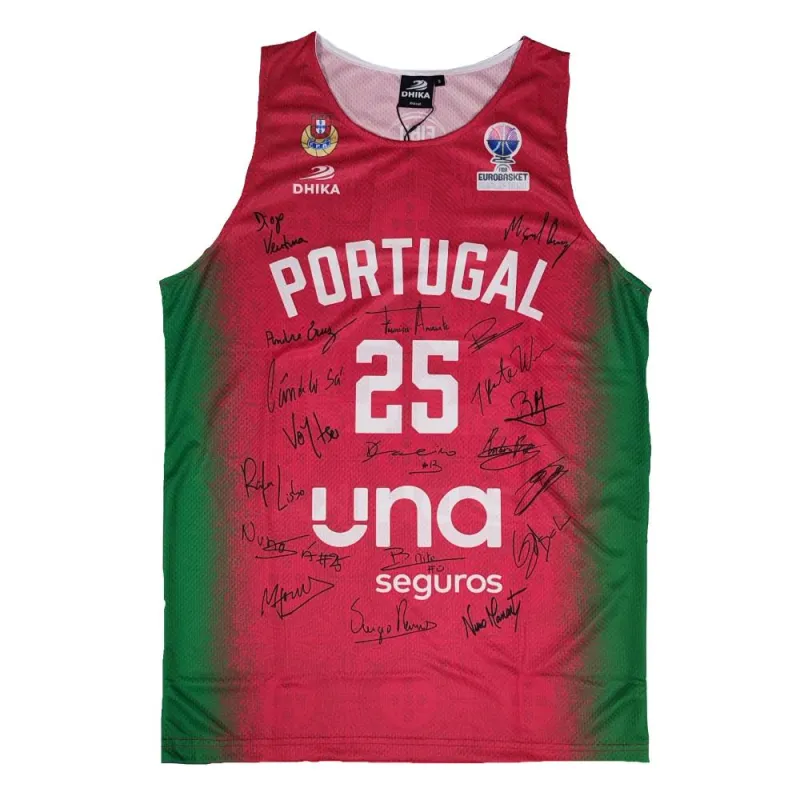 Camiseta Portugal FIBA Eurobasket 2025 Qualifiers Dhika - Edición Limitada