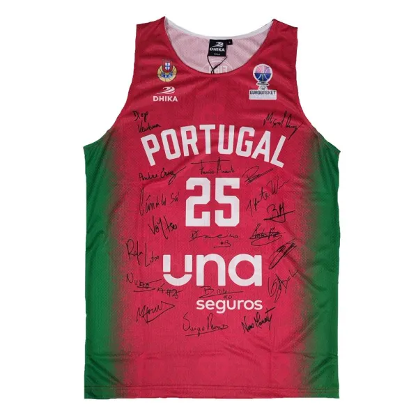Camiseta Portugal FIBA Eurobasket 2025 Qualifiers Dhika - Edición Limitada