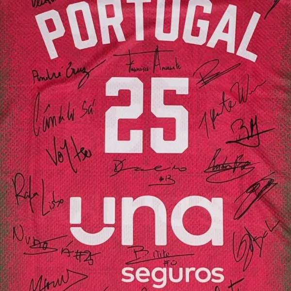 Camiseta Portugal FIBA Eurobasket 2025 Qualifiers Dhika - Edición Limitada