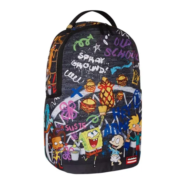 Sprayground 90S Nick Characters Painting lateral 3