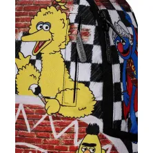 Mochila Mini Sprayground Barrio Sesamo detalle cremallera Mochila Mini Sprayground Barrio Sesamo detalle cremallera