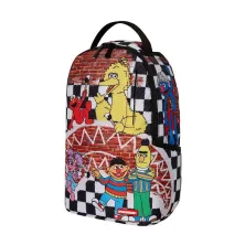 Mochila Mini Sprayground Barrio Sesamo lateral Mochila Mini Sprayground Barrio Sesamo lateral