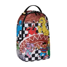Mochila Mini Sprayground Barrio Sesamo lateral 2 Mochila Mini Sprayground Barrio Sesamo lateral 2