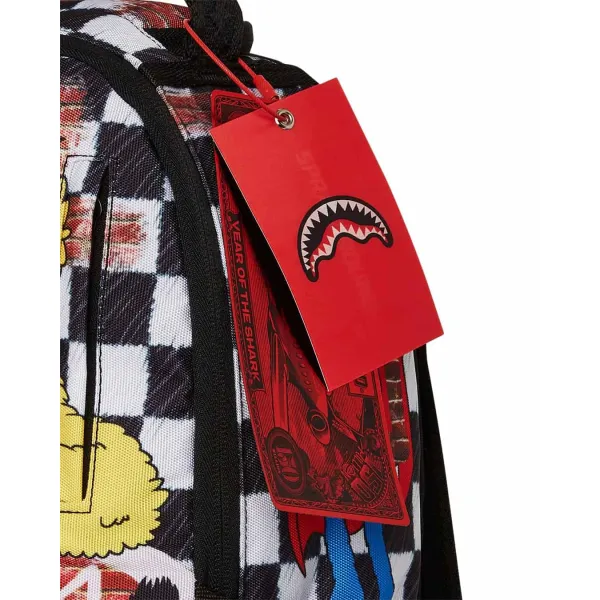 Mochila Mini Sprayground Barrio Sesamo etiquetas Mochila Mini Sprayground Barrio Sesamo etiquetas
