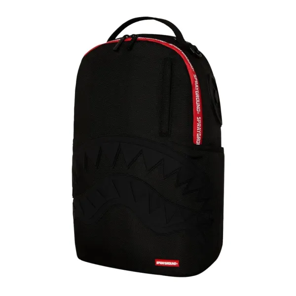 Sprayground Printed Zipper Shark lateral