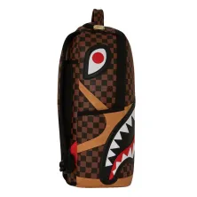 Mochila Hennyville Sprayground marron foto lateral Mochila Hennyville Sprayground marron foto lateral