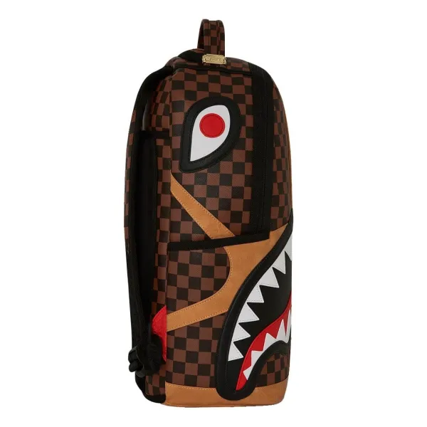 Mochila Hennyville Sprayground marron foto lateral Mochila Hennyville Sprayground marron foto lateral