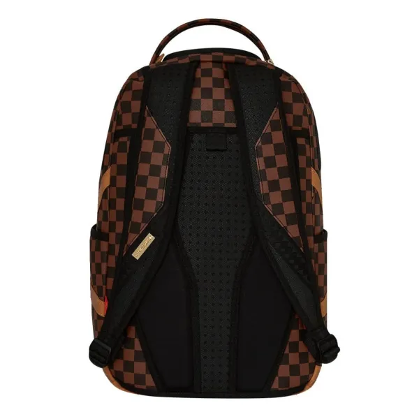 Mochila Hennyville Sprayground marron foto trasera Mochila Hennyville Sprayground marron foto trasera