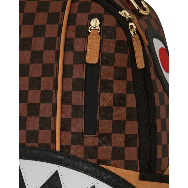 Mochila Hennyville Sprayground marron foto detalle Mochila Hennyville Sprayground marron foto detalle