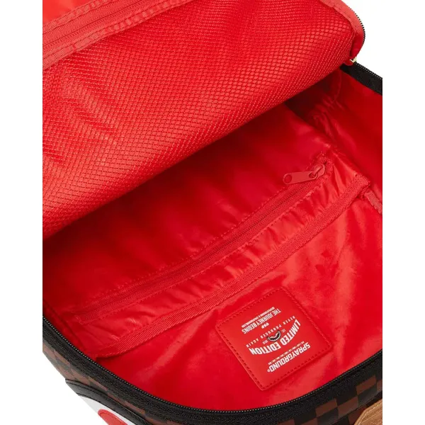 Mochila Hennyville Sprayground marron foto interior Mochila Hennyville Sprayground marron foto interior