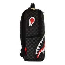 Sprayground Dripping Sharks in Paris negra - foto de lado