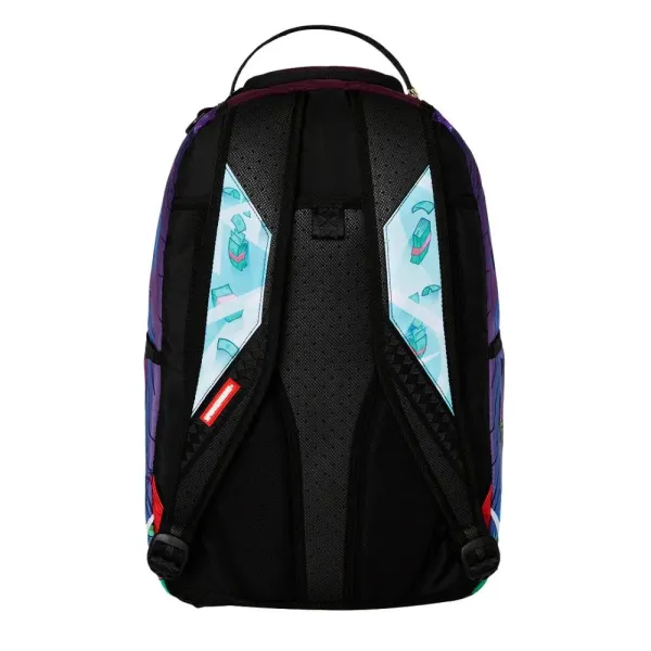 Mochila Juvenil Sprayground Marvin Abducting Duffy trasera