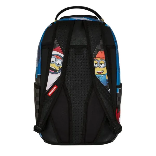 Mochila Sprayground de los Minion - foto parte trasera