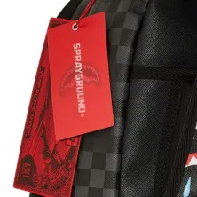 Sprayground Taz Shark Bite - mochila juvenil - foto etiquetas