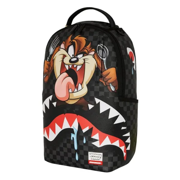 Sprayground Taz Shark Bite - mochila juvenil - foto lateral