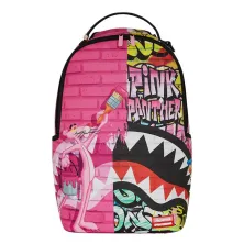 Mochila Sprayground Pink Panther Painting Over Graffiti