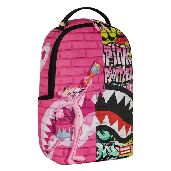 Mochila Sprayground Pink Panther Painting Over Graffiti