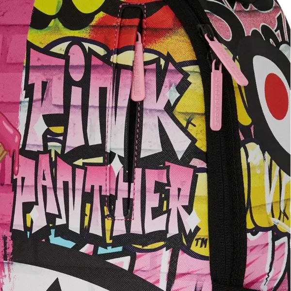 Mochila Sprayground Pink Panther Painting Over Graffiti