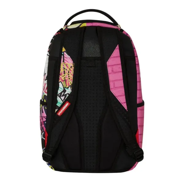 Mochila Sprayground Pink Panther Painting Over Graffiti