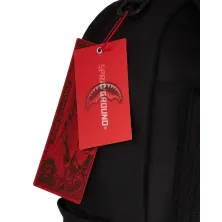 Sprayground Shark Central Nylon Black etiqueta Sprayground Shark Central Nylon Black etiqueta