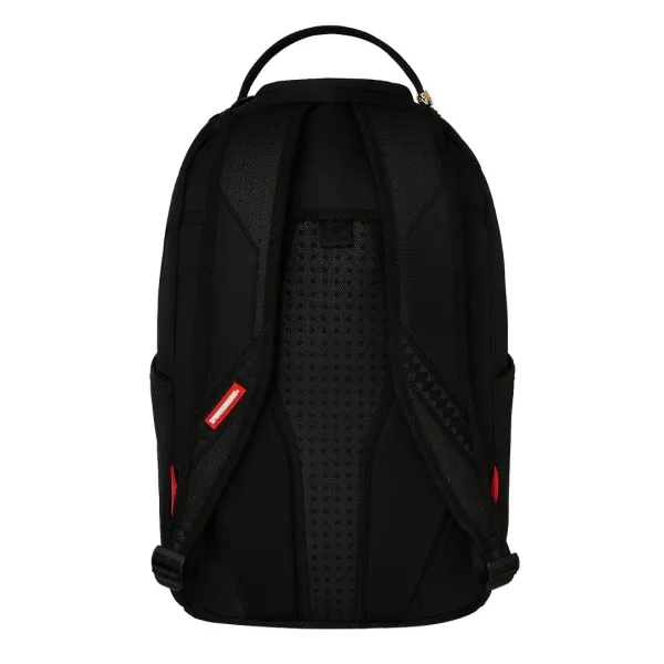 Sprayground Shark Central Nylon Black parte trasera Sprayground Shark Central Nylon Black parte trasera