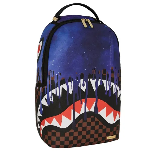 Mochila Lost in Space Drip de Sprayground foto lateral