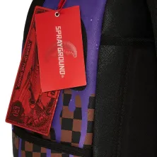 Mochila Lost in Space Drip de Sprayground foto etiquetas
