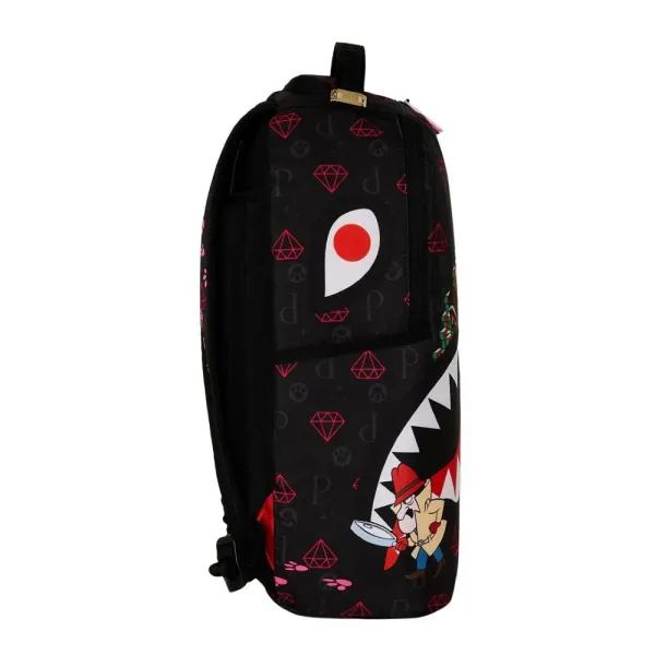 Sprayground Pink Panther Paw Prints foto de lado