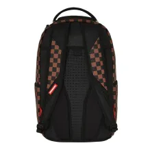 Sprayground Sharks in Paris Lost and Found marron foto parte trasera Sprayground Sharks in Paris Lost and Found marron foto parte trasera