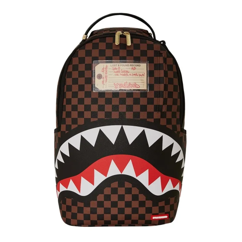 Sprayground Sharks in Paris Lost and Found marron foto principal