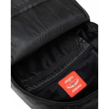 Mochila Sprayground Spider Web negra foto interior